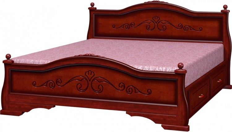 Кровать Карина 1 с ящиками в Евпатории