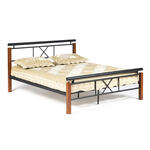 Двуспальная кровать EUNIS (AT-9220) Wood slat base (14025) в Евпатории