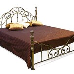 Двуспальная кровать металлическая VICTORIA в Евпатории