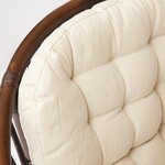 Комплект для отдыха TURKEY (стол круглый (со стеклом)+2 кресла + диван) /с подушками/  в Евпатории