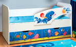 Кровать детская с фотопечатью Дельфин ЛДСП в Евпатории