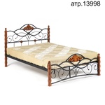  Двуспальная кровать CANZONA Wood slat base в Евпатории