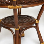 Комплект террасный ANDREA (стол кофейный со стеклом + 2 кресла + подушки) в Евпатории