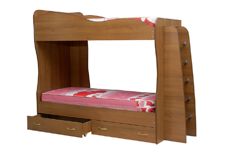 Кровать детская двухъярусная Юниор-1 ЛДСП в Евпатории