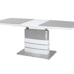 Стол обеденный раскладной OKT-211-2 (140/180) (Бело-серый) в Евпатории